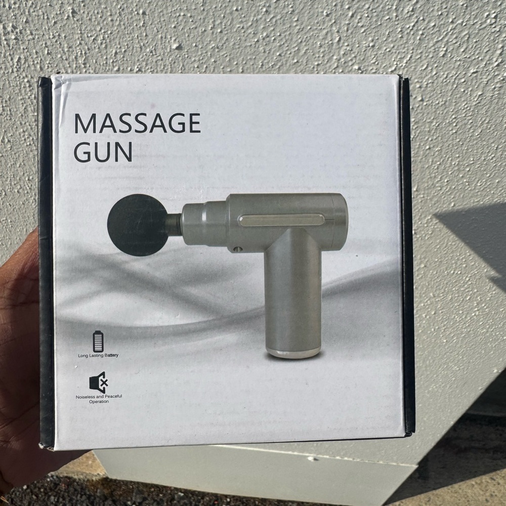 Massage Gun - Silver